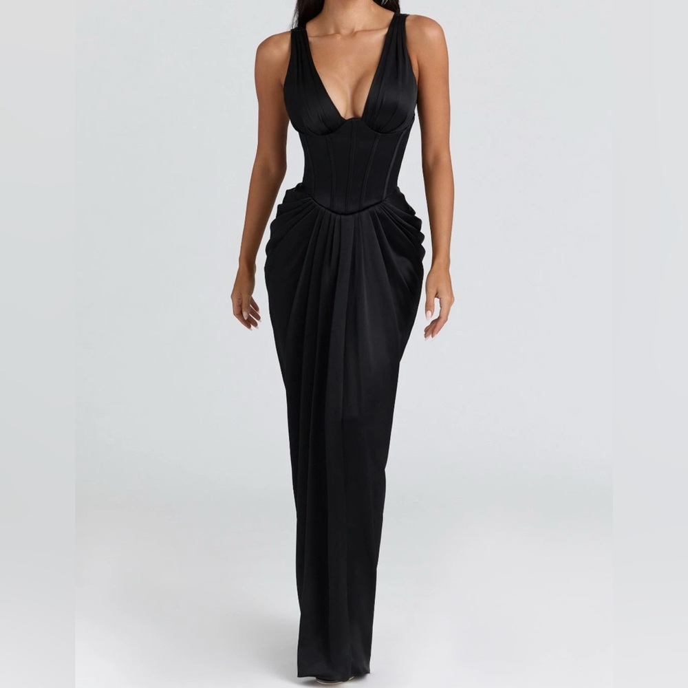 House of CB Black Maxi Dress
